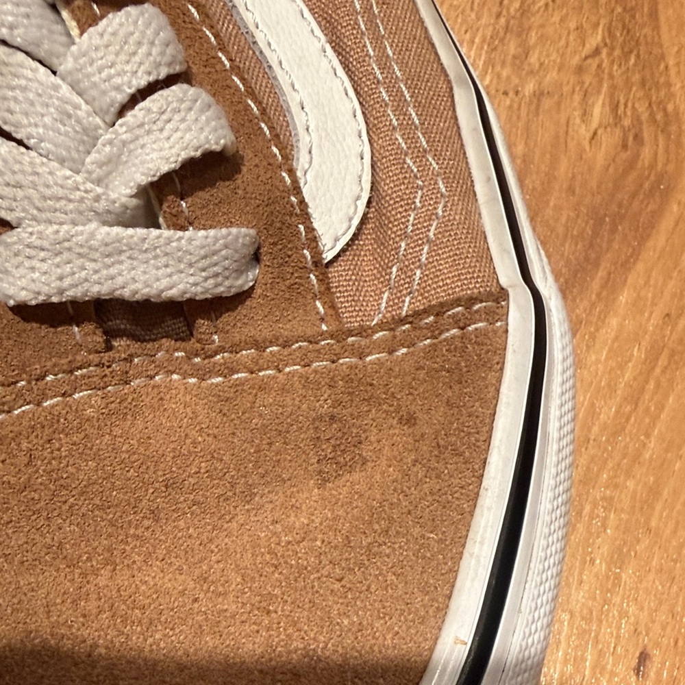 - VANS Old Skool Golden Brown Men’s size 3.5, Women’s size 5 - Picture 6 of 7